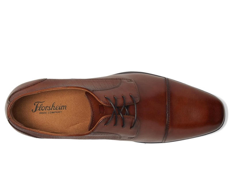 Florsheim Jackson Cap Toe Oxford Cognac 8 M (D) - Image 3